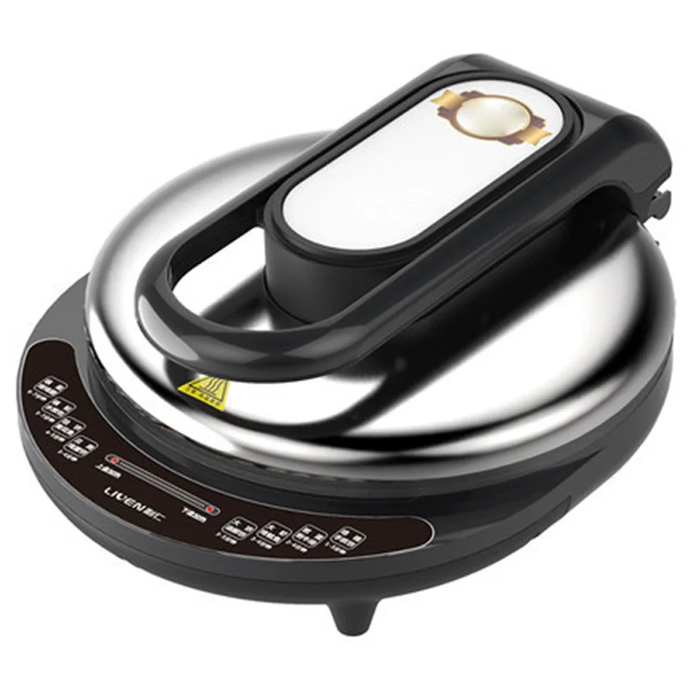 Electric Baking Pan Double-sided Heating Suspension Type Crepe Maker Skillet Pancake Baking Machine Pie Pizza Griddle
