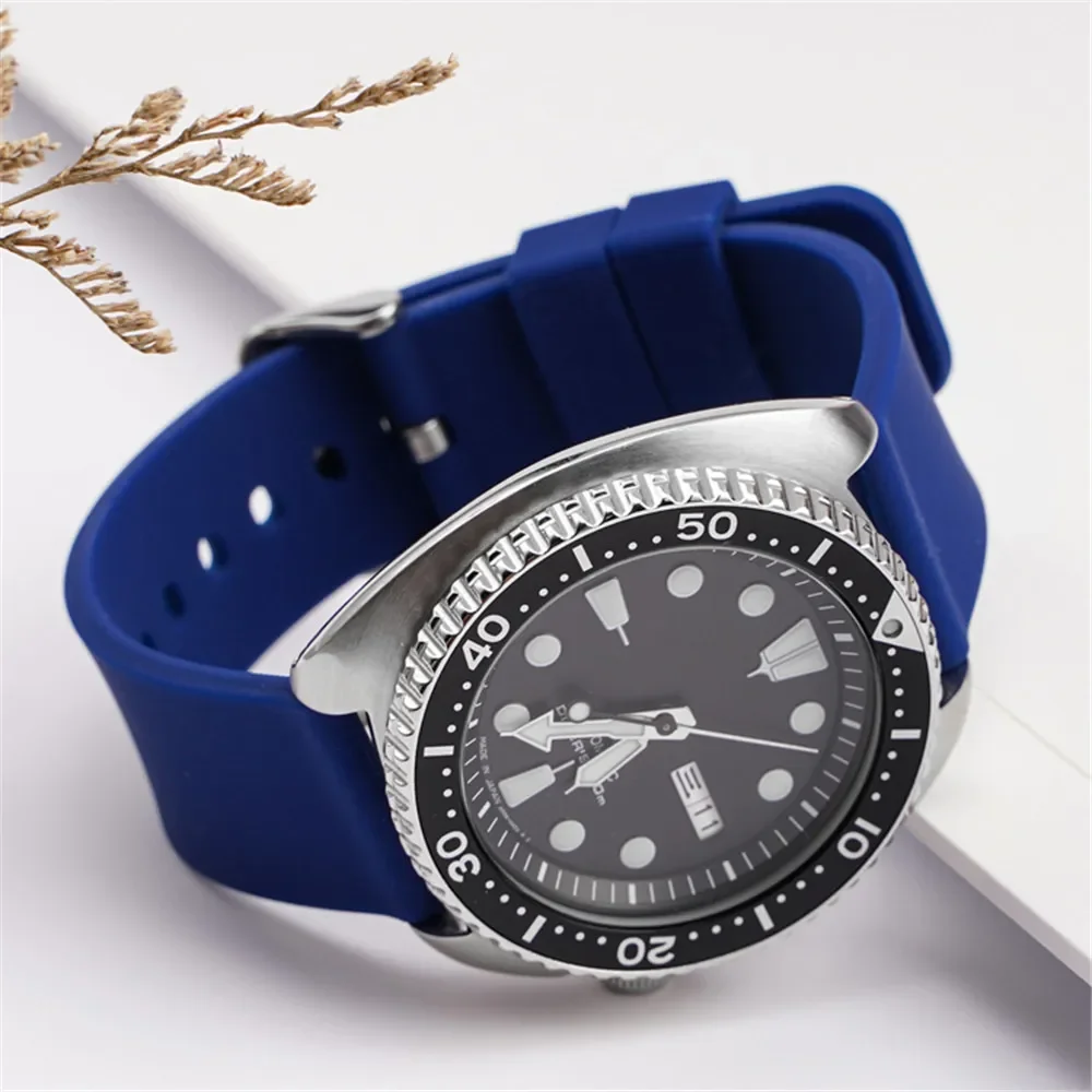 Universal Waterproof Silicone Sport Strap - Quick Release Soft Watch Band