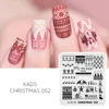 1pc Nail Art Satmping Plate Halloween Christmas Template Stencil for Stamper UV Polish Art Decoration Manicure DIY Salon Tool 1