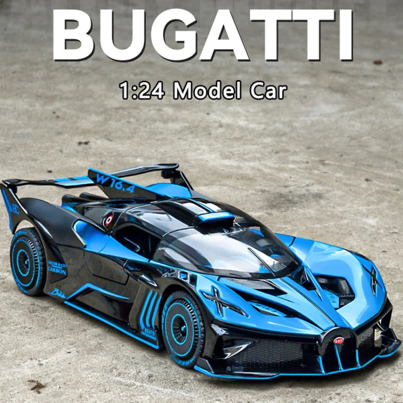 

Супербегущая модель автомобиля Bugatti Flying Fire Meteor, модель автомобиля со звуком и фотографией, коллекционная игрушечная машинка для мальчиков, украшение в подарок, 1:24