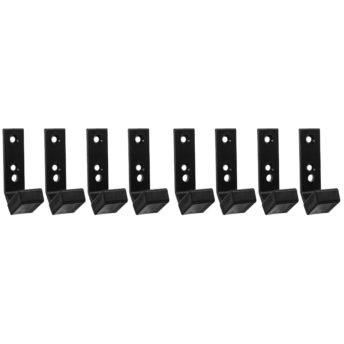 

8 Pcs Double Barbell Storage Rack Barbell Wall Mounted Storage Barbell Rack for Gym Home