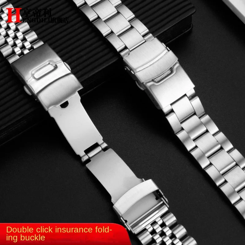 Corrente Relógio Masculino para Seiko n. ° Srpd63k1 Srpb41j1 Verde Água Fantasma Casio Mdv106 Pulseira de Relógio Aço Inoxidável 20 22 mm - Image 6