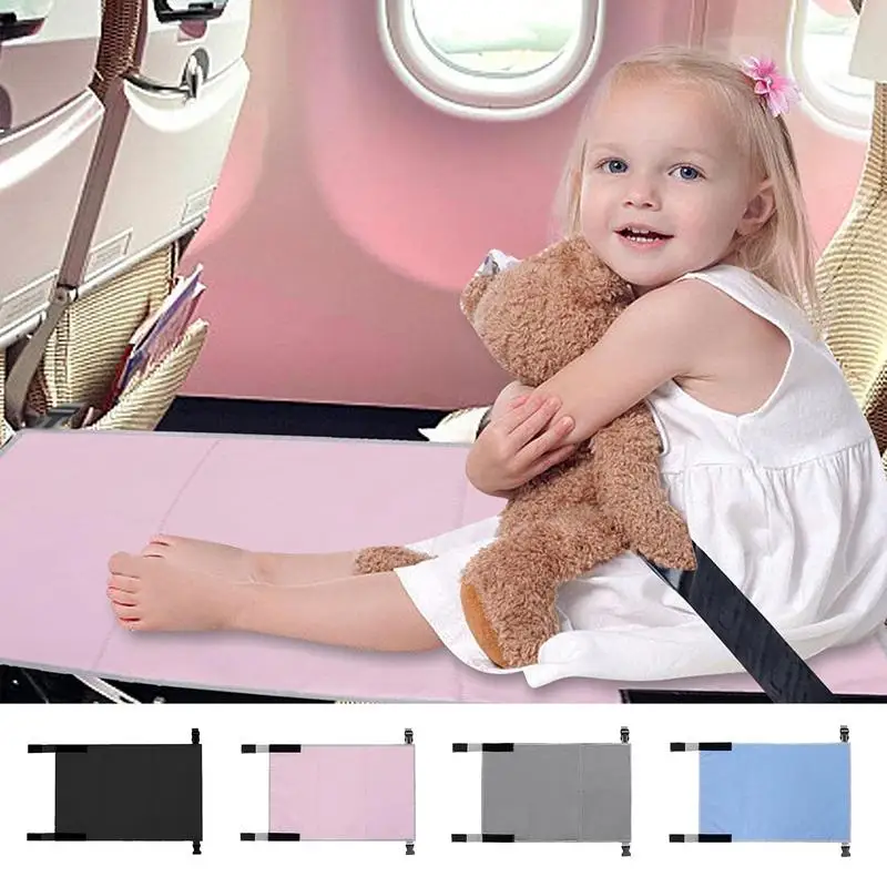 Airplane Seat Extender | Toddler and Babies Portable Travel Bed | Plane Foot Hammock, Airplane Leg Rest for Flying Sleeping, Kid