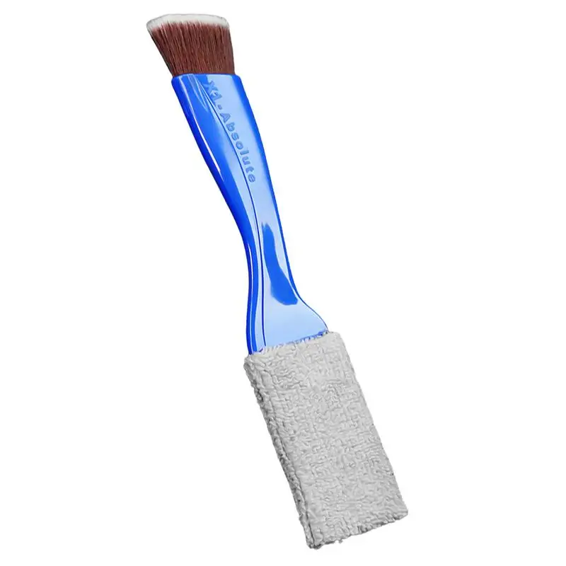

Car Detailing Tools Double Head Air Vent Brush Portable With Soft Bristles For Wheels Engine Bay Leather Seat Dashboard