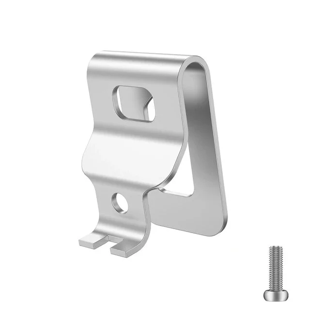Universal Belt Clip Hook and Bit Holder for Cordless Power Drills
