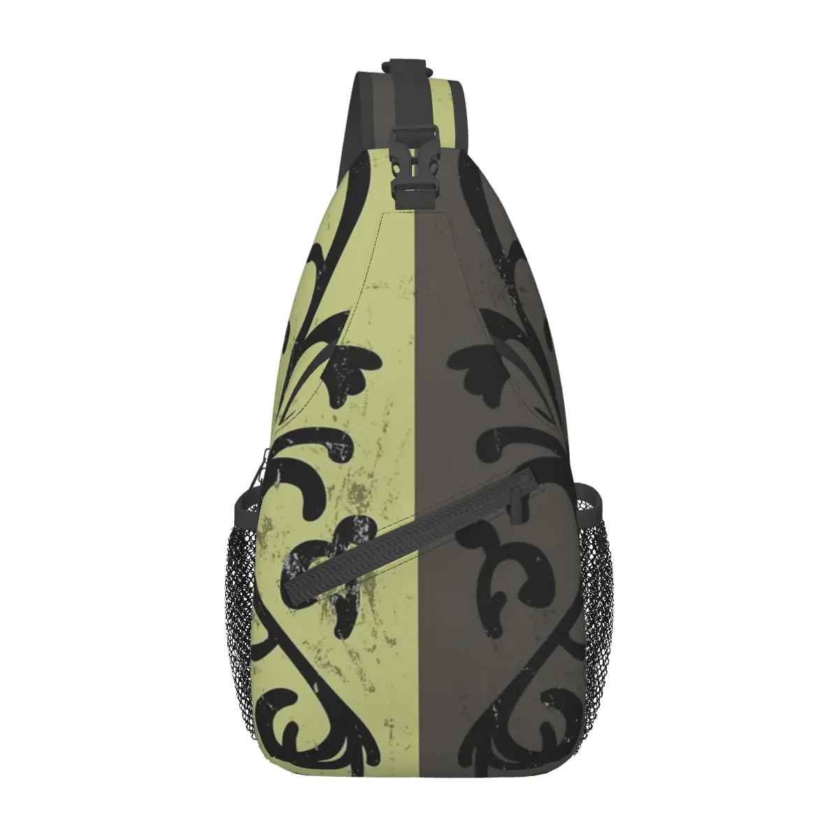 

Grass Crest Shield Chest Bag Trendy Large capacity Travel Cross chest bag Customizable