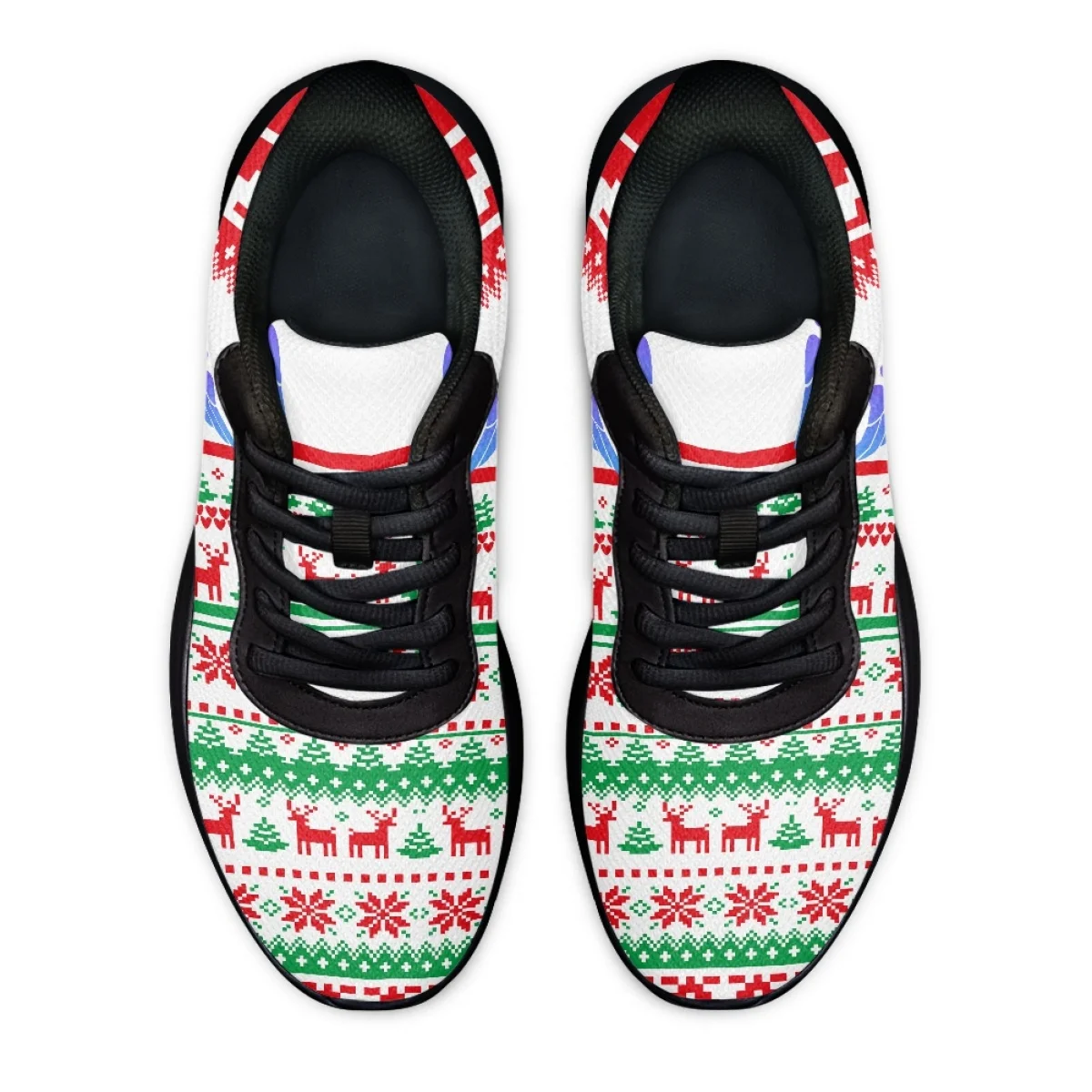 Christmas Medical Staff Pattern Breathable Soft Women Casual Shoes Comfort Shock Absorbing Non-slip Ladies Sneaker for Outdoor