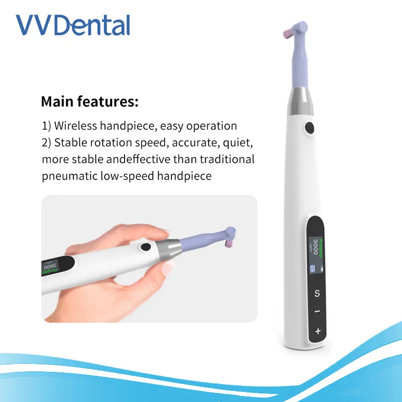DentalProphyMotorElectricPolishingMotorWirelessPolisherDental