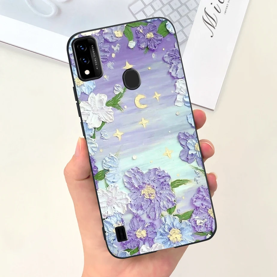 Cute Astronauts Cartoon Soft TPU Phone Case - Fun and Protective Cover
