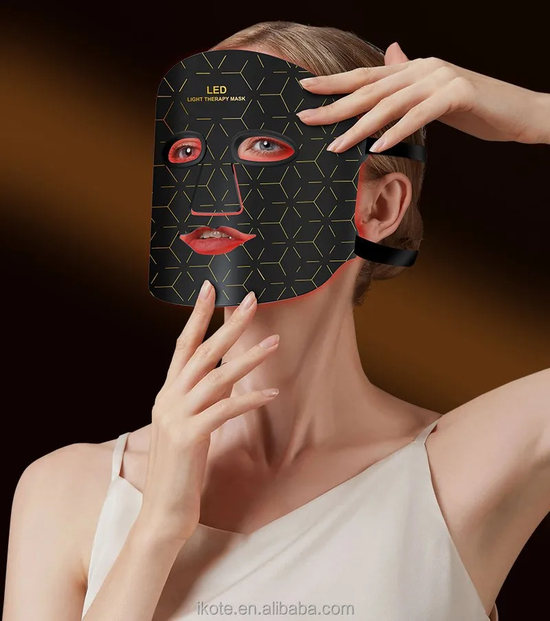 3-in-1 Home Use Beauty Massager LED Thermal Vibration Technologies for Firm Tightening & Smooth Skin Care Face Neck Improvement