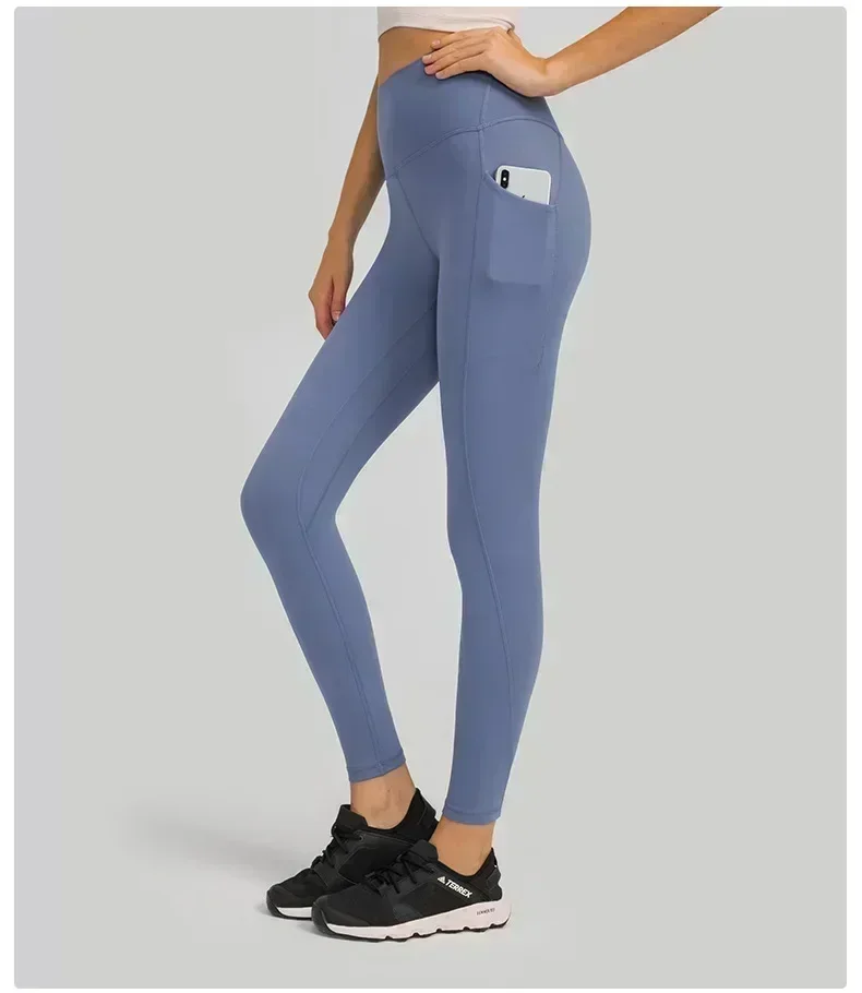 Lemon Women's Pants Leggings Soft Yoga Workout Pants Tights Gym Fitness Sport Sweatpants Breathable Quick Dry Seamless Leggings