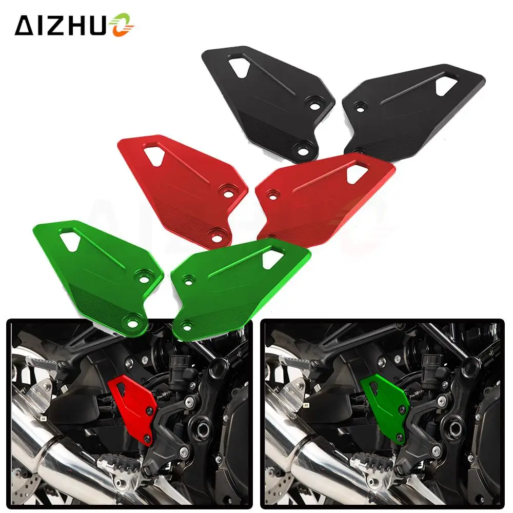 

For KAWASAKI Z900RS Cafe 2017 2018 - 2021 Motorcycle Accessories Foot Peg Protector Heel Protective Brake cylinder Cover Guard