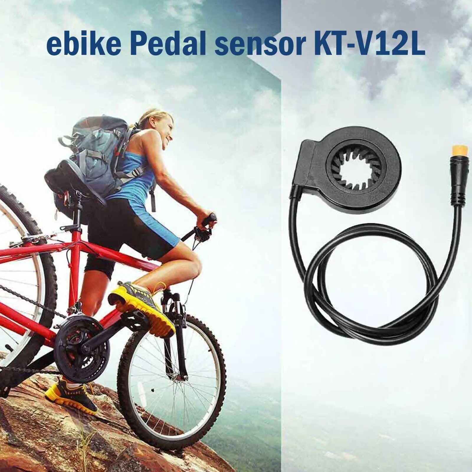 Electric Bike PAS Sensor KT-V12L 6 Magnets Pedal Assistant Sensor