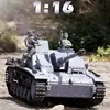 Henglong Remote-controlled Tank 3868 Military Battle Model 1/16 German Iii-f8 Assault Gun Boy Gift Toy 3