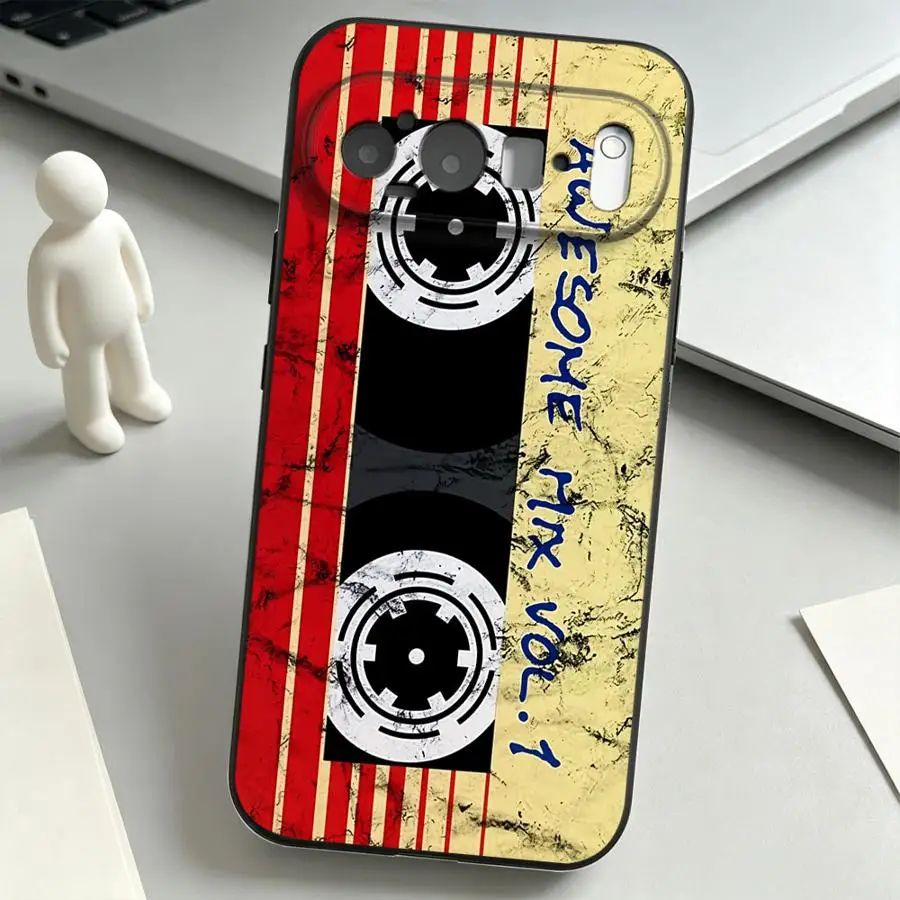 Retro Cassette Design Phone Cover Case