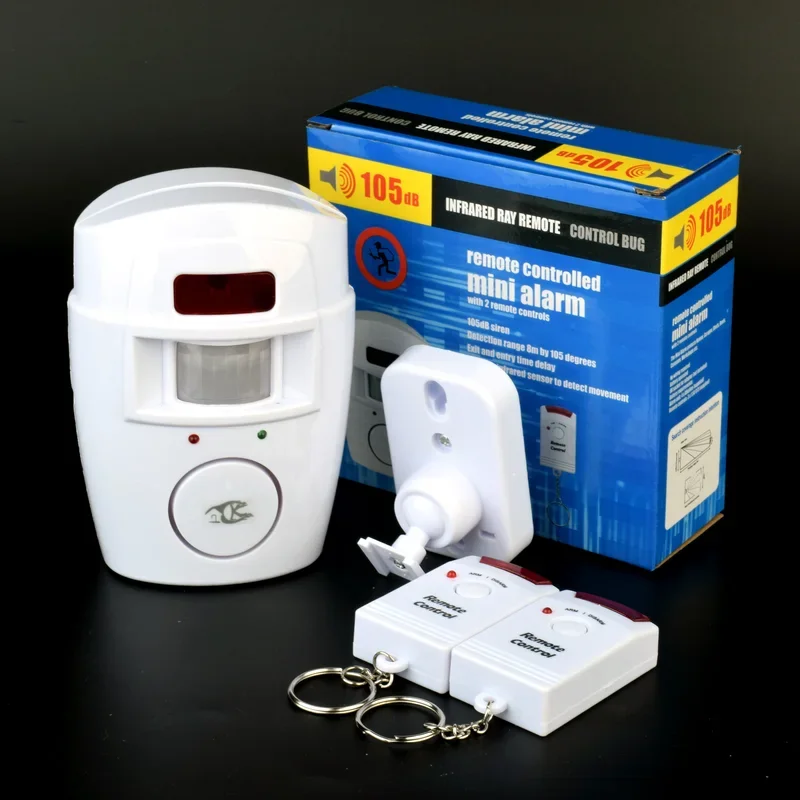 Home Smart Wireless Security PIR Alert Infrared Sensor Alarm system Anti-theft Motion Detector Alarm 105DB Siren security system,security alarm,wireless alarm,smart siren alarm