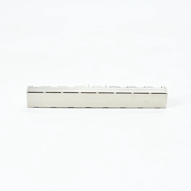 1x8 Port 8 Pin RJ45 Connector PCB integrated Connector RJ45 Metal Ethernet Port with Led Light