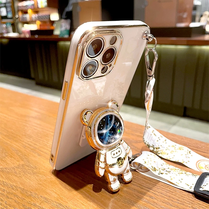 Note8pro Crossbody Lanyard Plating Case On For Xiaomi Redmi Note 8