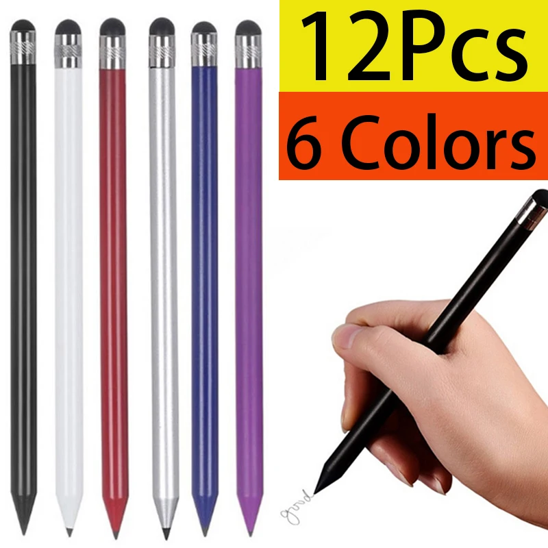 

12Pcs Infinity Pencils No Sharpening Pencils No Ink Kawaii Unlimited Pens Art Supplies Office School Stationery