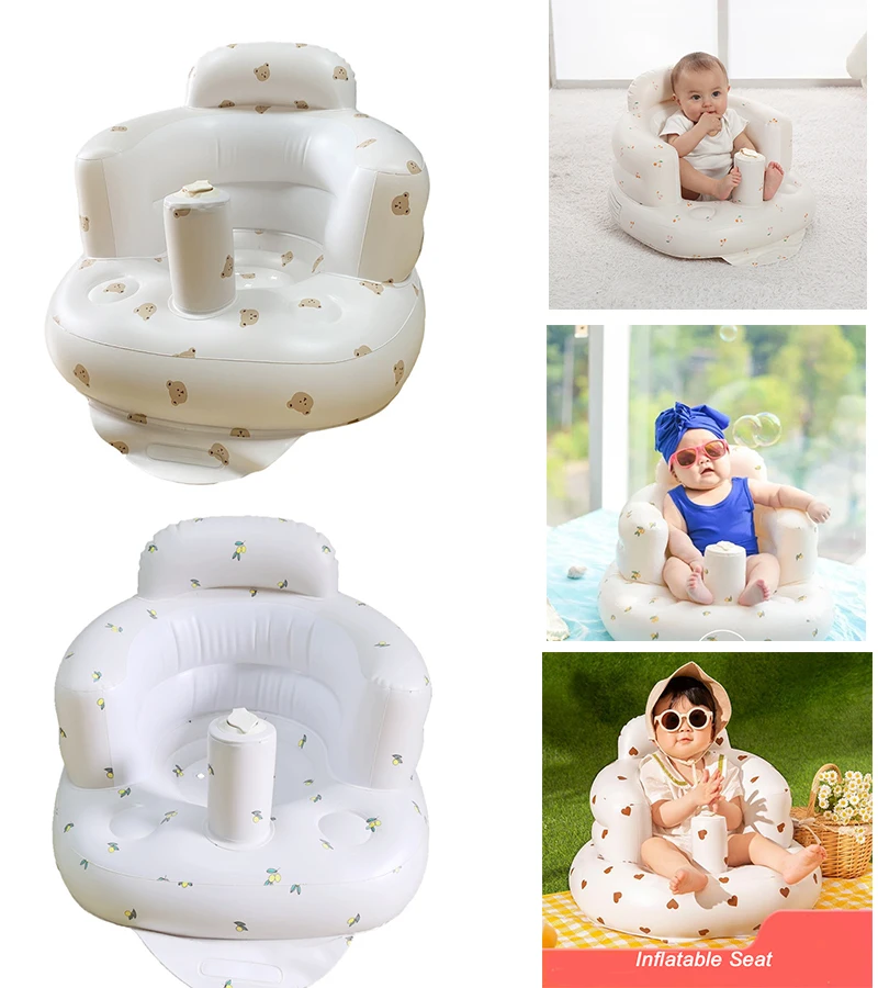Baby Seat Multifunctional Inflatable Seat Bathroom Sofa Baby Eating