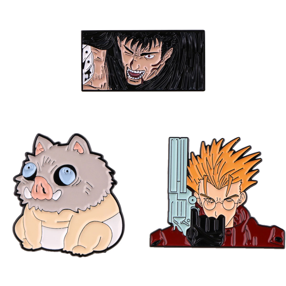 

Cool Stuff Badge on Backpack Manga Enamel Pin Anime Brooches For Women Fashion Jewelry Toys Cosplay Gift