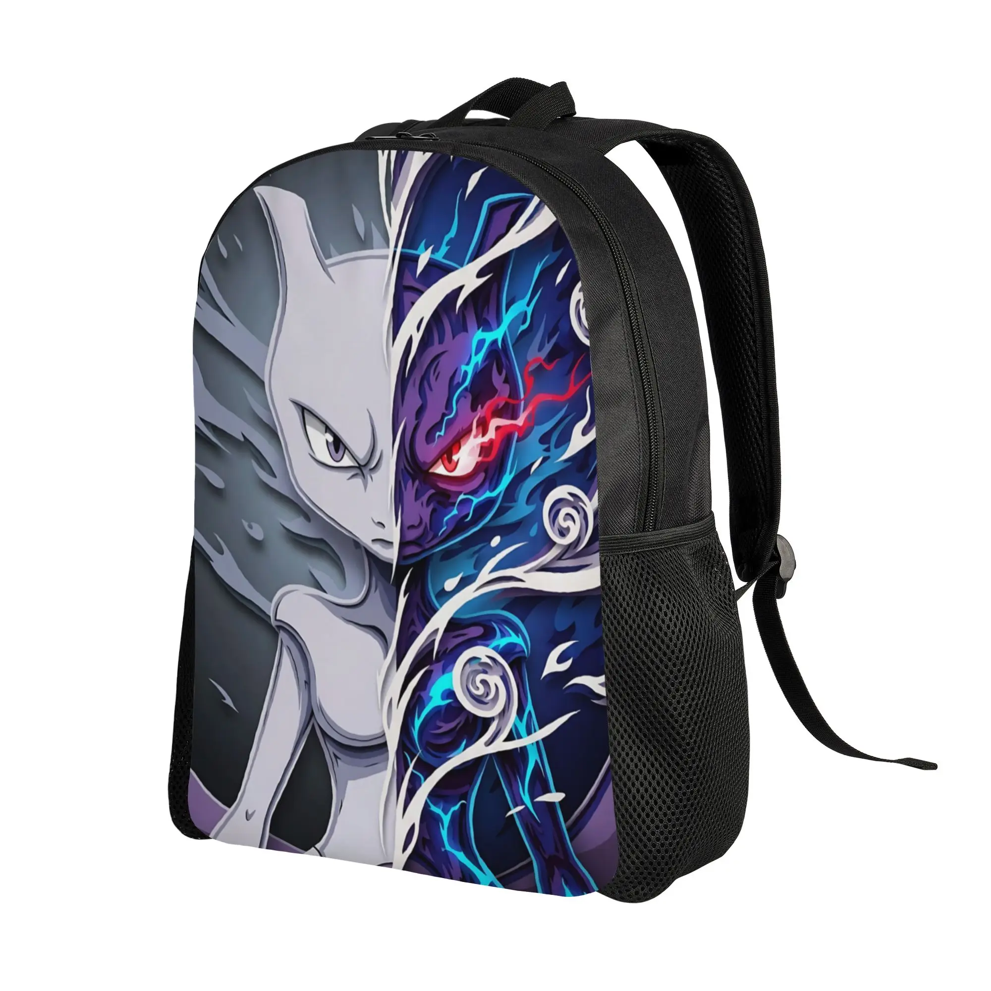 Zaini alla Moda, Zaino Pokemon, Daypack, Mochila, Zaino da Lavoro e Ufficio, Stile Retrò, Lavabile - immagine 2