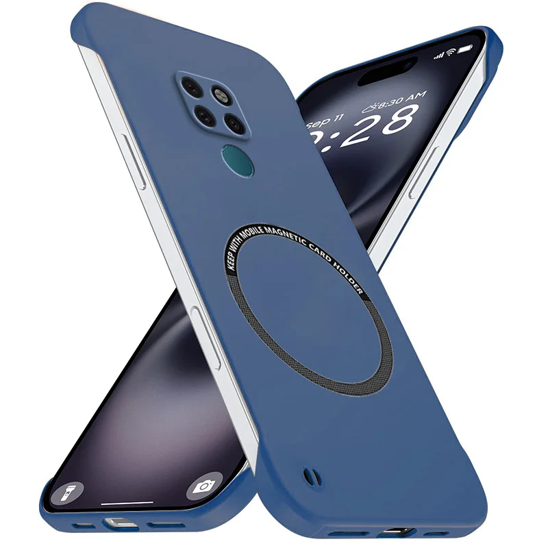 Magnetic Slim Frameless Matte Anti-Scratch Shockproof Phone Case