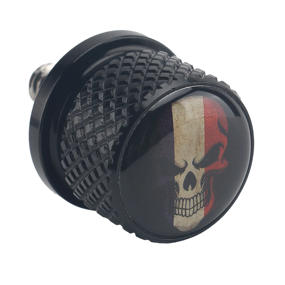 8 mm Edelstahl-Motorrad-Schnellverschluss-Schädelbolzen, passend für Scout alle Modelle, universeller Topper mit individuellem Design – Detail 19