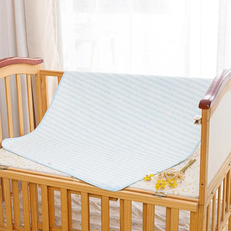 Mat Breathable Diaper Changing Pad Changing Mat Covers Washable Waterproof Nappy Newborn Reusable Infant CottonBaby