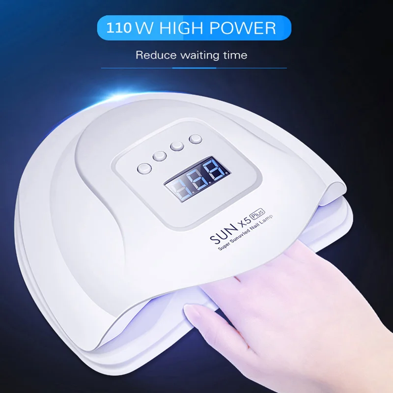 Lumière LED sèche ongles pour sécher toutes sortes de gel UV/vernis/vernis avec minuterie