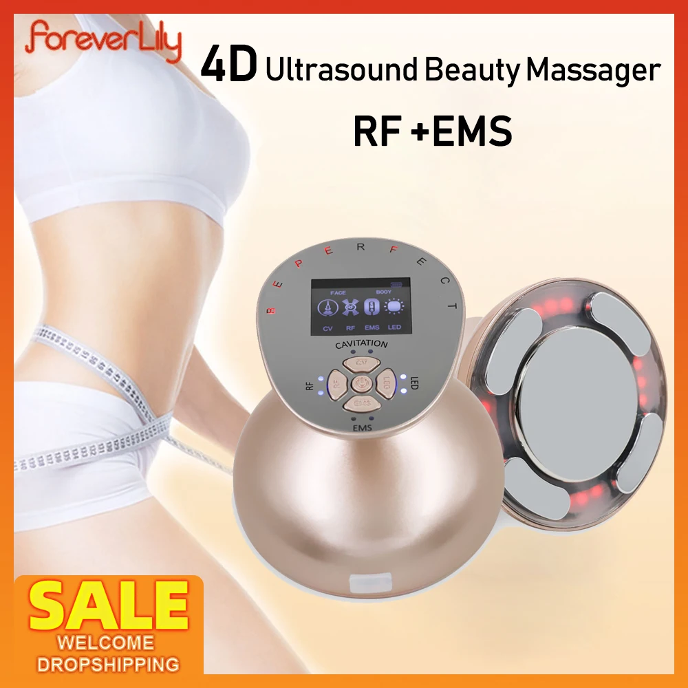 4D RF Ultrasound Device  EMS キャビテーション