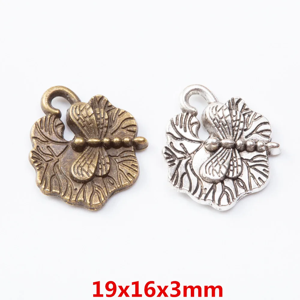

40pcs dragonfly Craft Supplies Charms Pendants for DIY Crafting Jewelry Findings Making Accessory 150