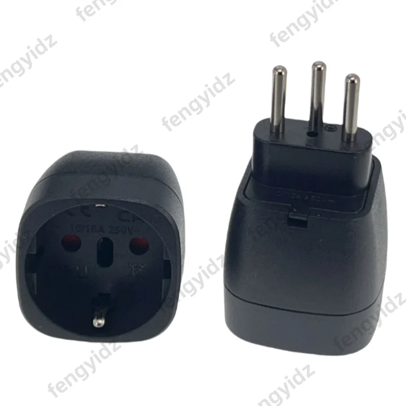 Universal European to Swiss Travel Power Adapter - 10A 250V Converter Plug
