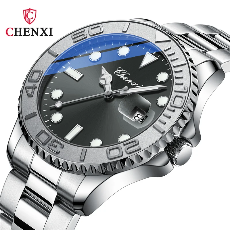 

CHENXI 015 NEW Top Brand Casual Fashion Watches For Man Sport Military Solid Steel Wrist Watch Luxury Men Relojes Hombre