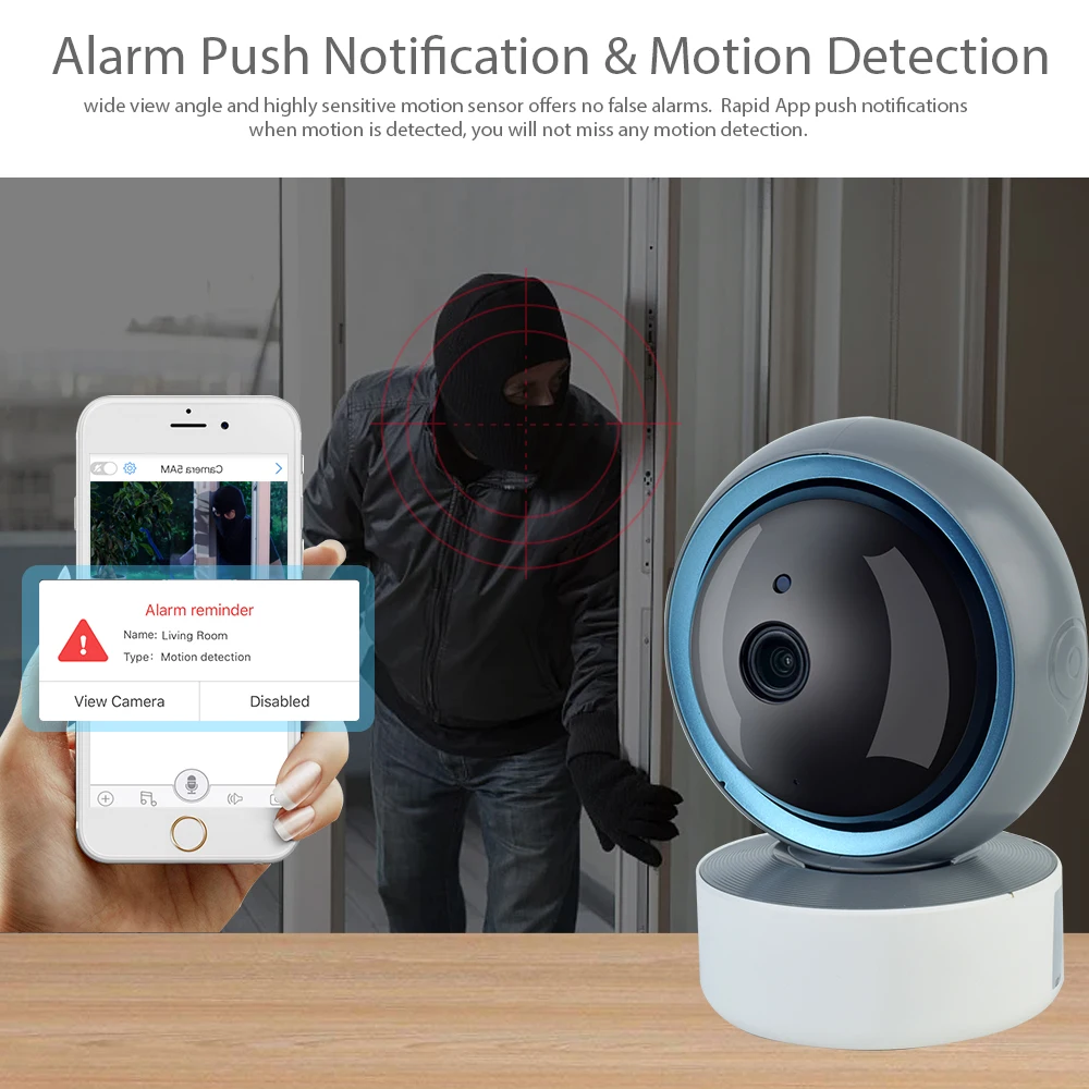 3MP Tuya Smart WiFi IP Camera Indoor Wireless Security Home CCTV Surveillance Camera With Auto Tracking 6