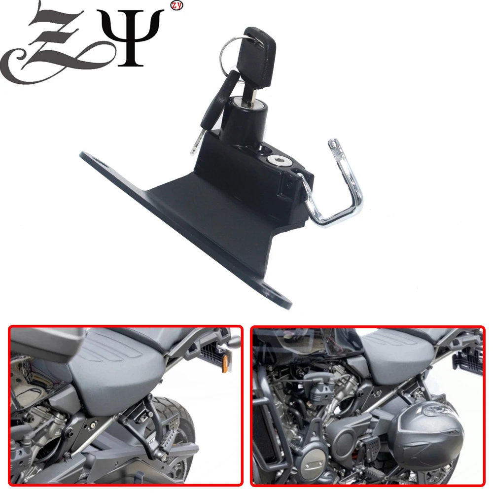 Motorcycle For Harley Pan America 1250 Panamerica 1250 Helmet Lock Anti-Theft Helmet Security Lock