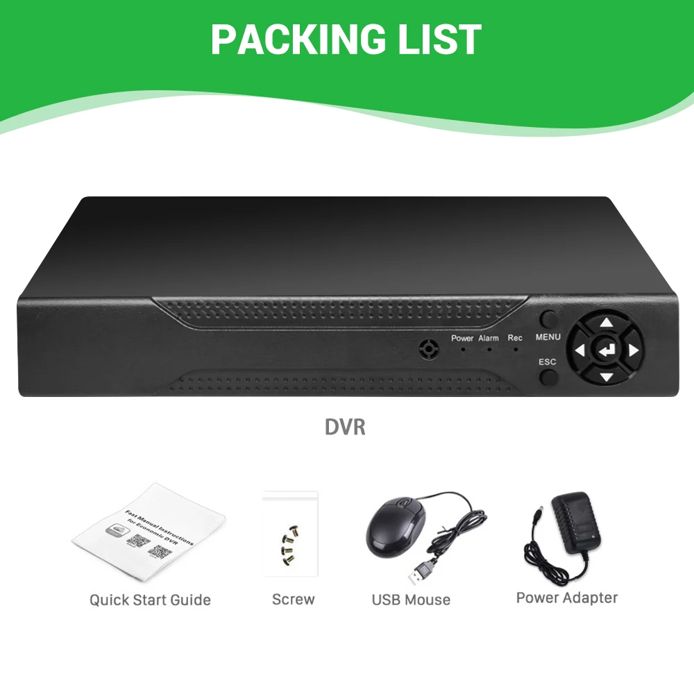 DVR-gränssnittets visning