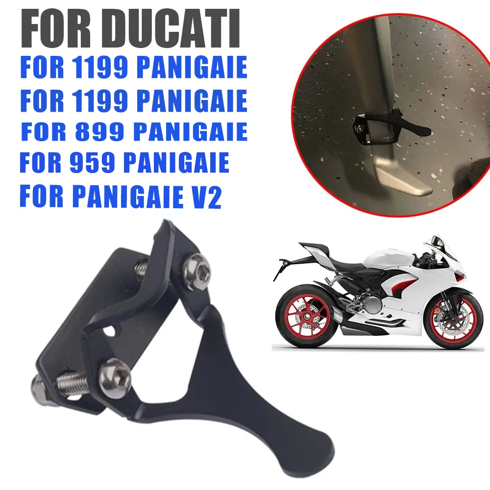 

For DUCATI 1199 Panigale 1299 899 959 Panigale V2 Side Brace Auxiliary Support Side Stand Support Enlarger Column Kickstand