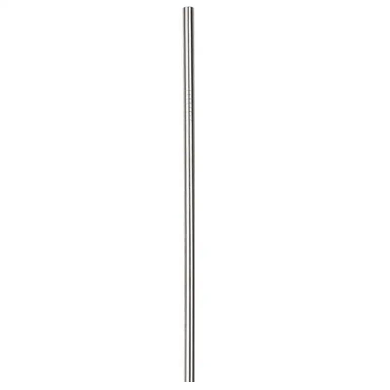 Silver straight pipe