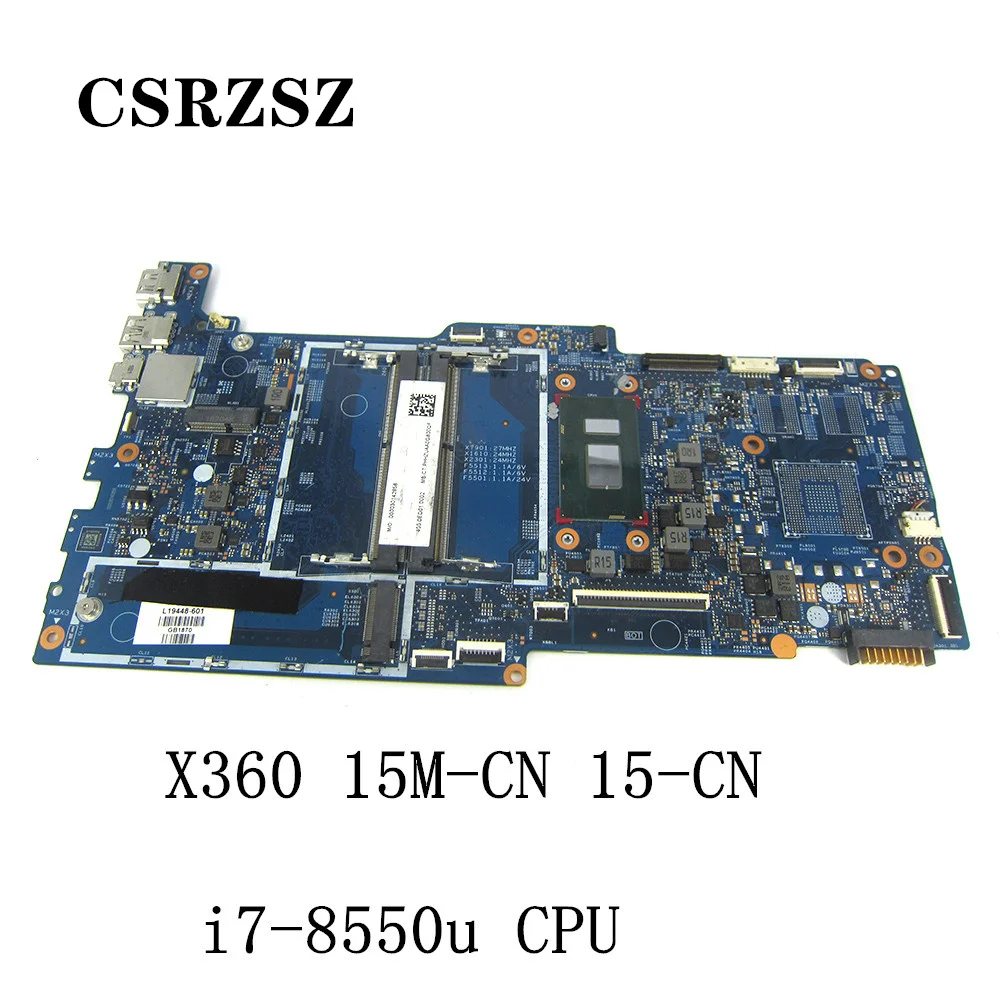 

Материнская плата CSRZSZ для ноутбука HP Envy X360 15M-CN 15-CN 17887-1A 448.0ED08.001A с процессором i7-8550u 100% полностью протестирована