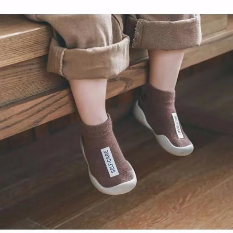 Baby Walking Shoes for Boys Spring Autumn Styles Soft Sole Anti Slip Summer for Girls Baby Shoes Indoor Children's Floor Socks - 4