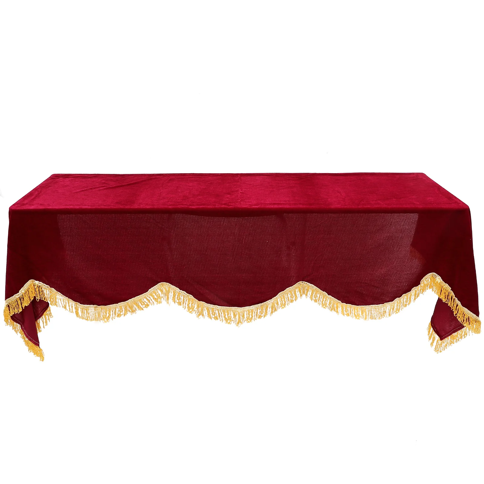 

Piano Cover Dust Desktop for Musical Instrument Protector Golden Velvet Protective Electric Upright Protectors