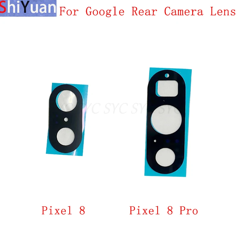 Pixel 8 Pro Rear Camera Glass Replacement - 3 Pack With Installation Tools