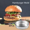 4pcs hamburger Mold