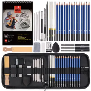 High-Quality 12/20Pack Graphite Sketching Pencils Complete 9B-9H Soft Pencil  Graphite Drawing Shading Matte Drawing Art Supplies - AliExpress