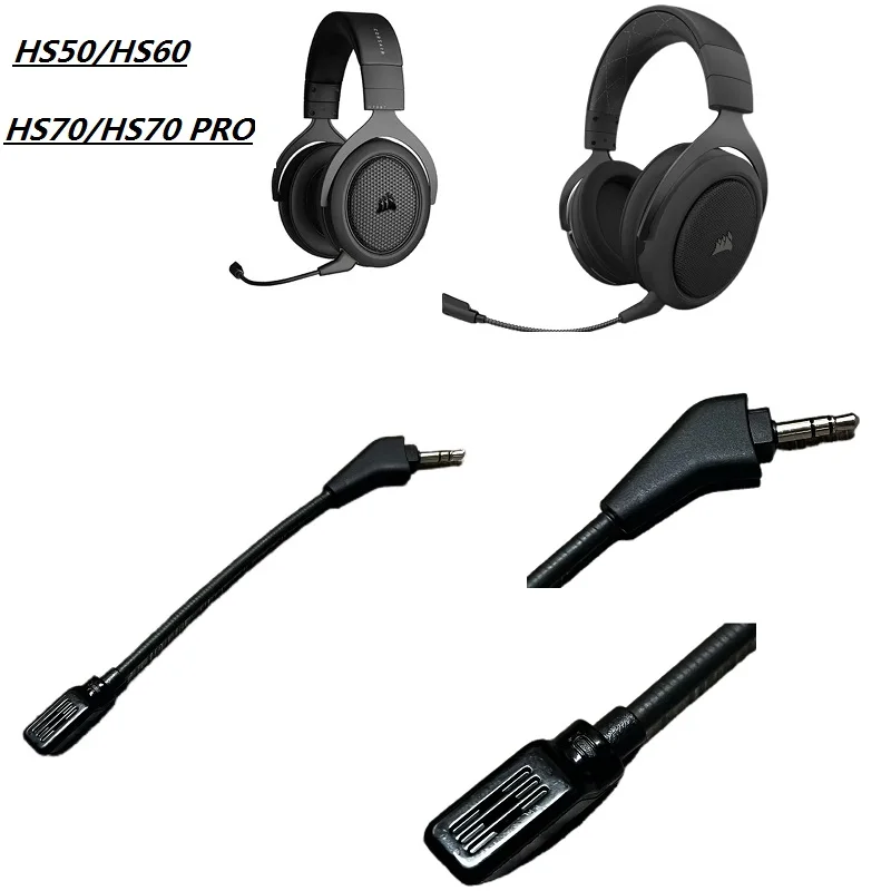 Original spare parts For Corsair HS50/HS60/HS70/HS70 PRO replacement Microphone repair parts