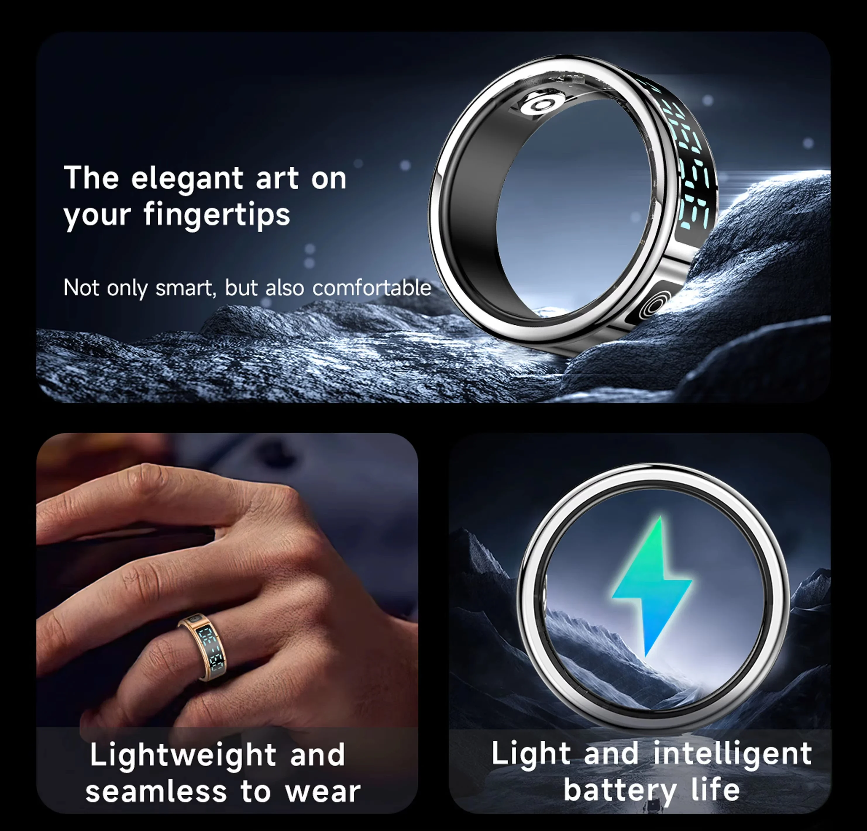 Smart Fitness Ring 2