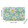 Makeup Brush Skincare Corduroy Makeup Bag Fashion Printed Large Capacity Cosmetic Bags Travel Toiletry Organizer Bag for Women 6