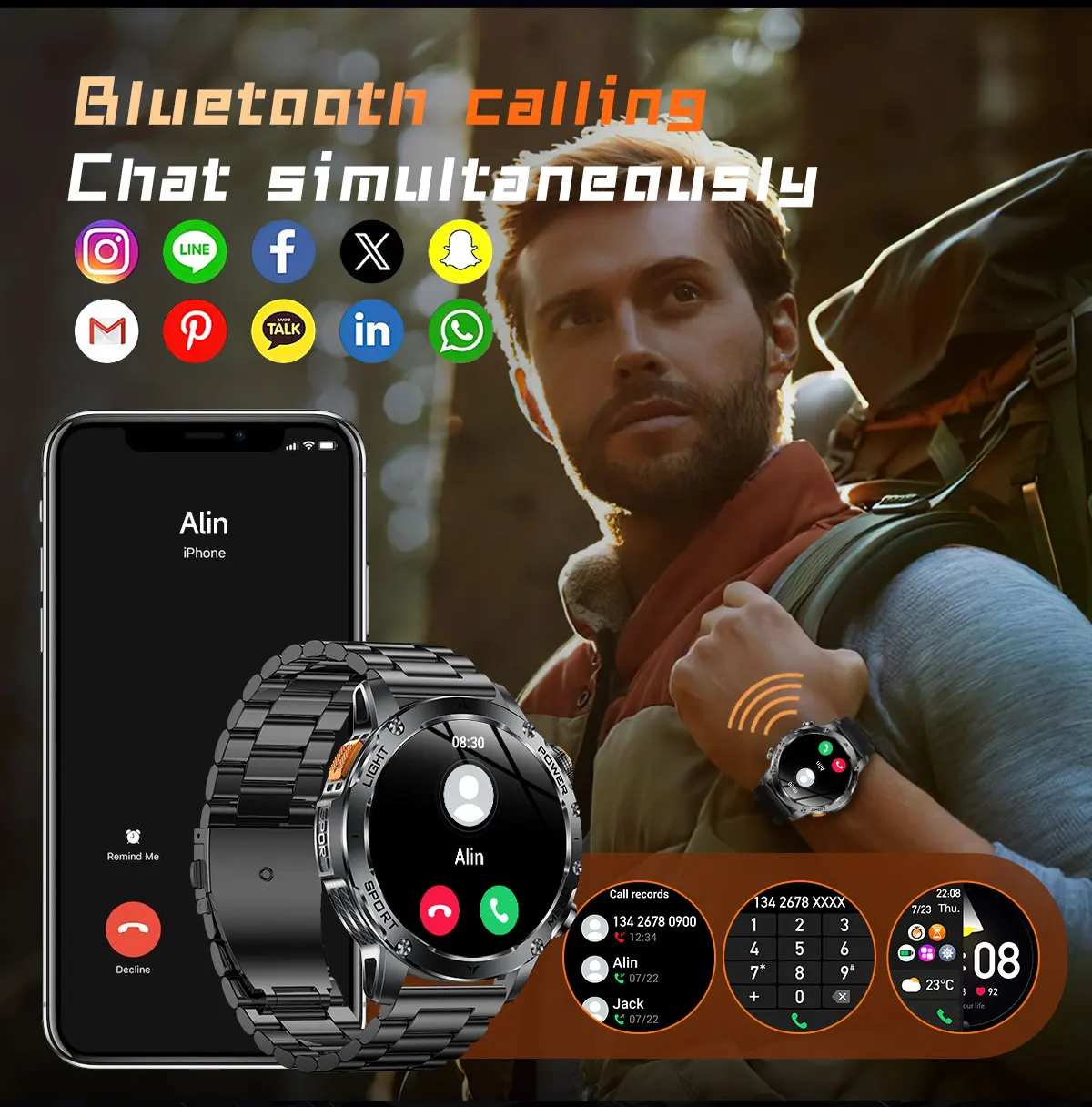 Rogbid Titan V Is Een Nieuwe $39,99 AMOLED Smartwatch Met 75 Dagen Stand By Batterij En Zaklamp.1157307.0 Rogbid Titan V Is Een Nieuwe $39,99 AMOLED Smartwatch Met 75 Dagen Stand By Batterij En Zaklamp.1157307.0