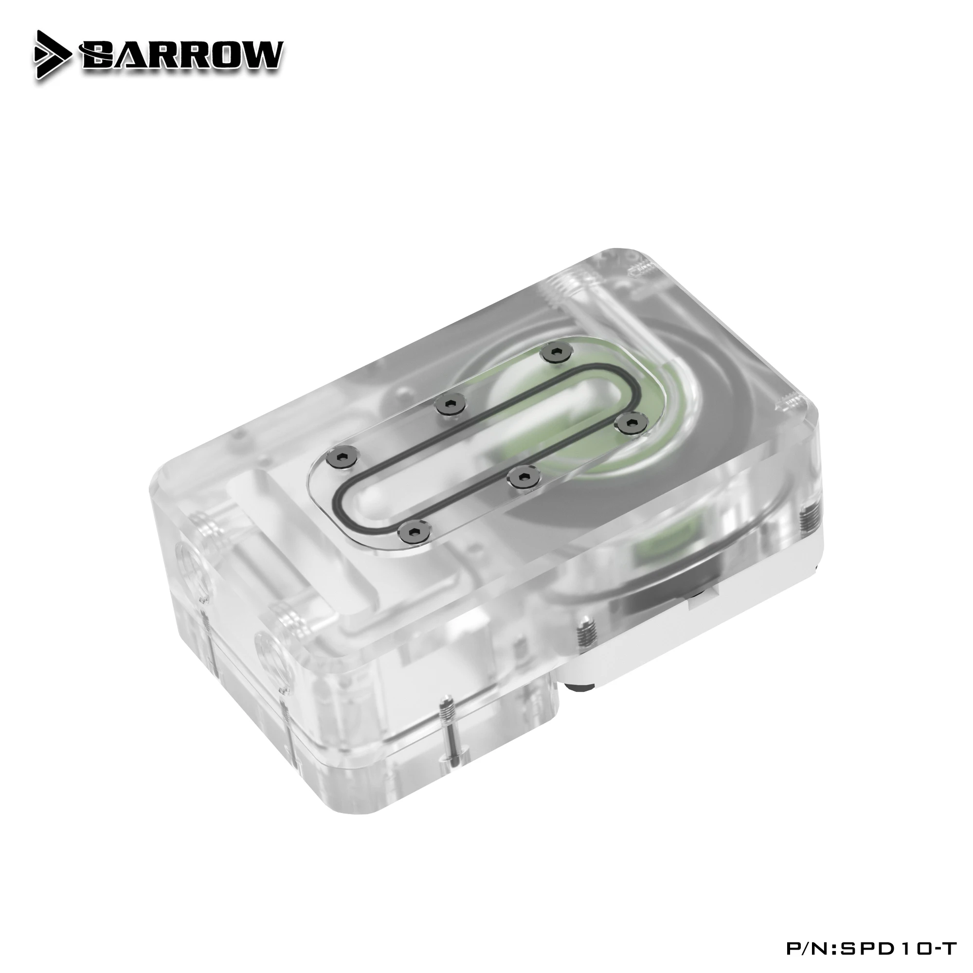Carrinho de Mão Dc12v 10w Pwm Refrigerador de Água Integrado Bomba Tanque de Água para Itx Case Mini Reservatório da Bomba Sistema de Refrigeração de Água Spd10-t - Imagem 3